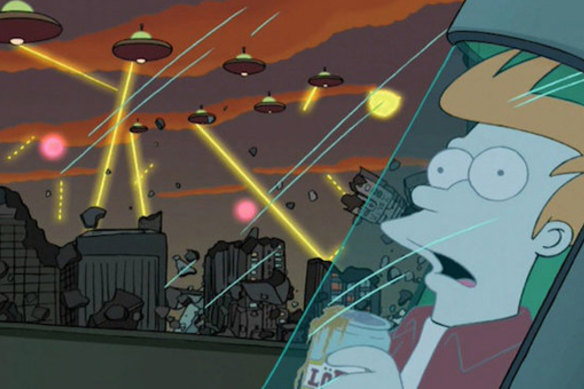 Cryonics a la Futurama.