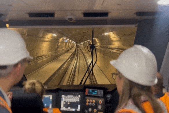 What it’s like to ride through Melbourne’s Metro Tunnel