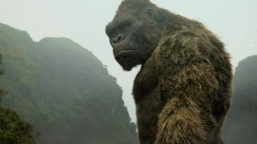 All hail the King: The legendary primate last appeared in Kong: Skull Island.
