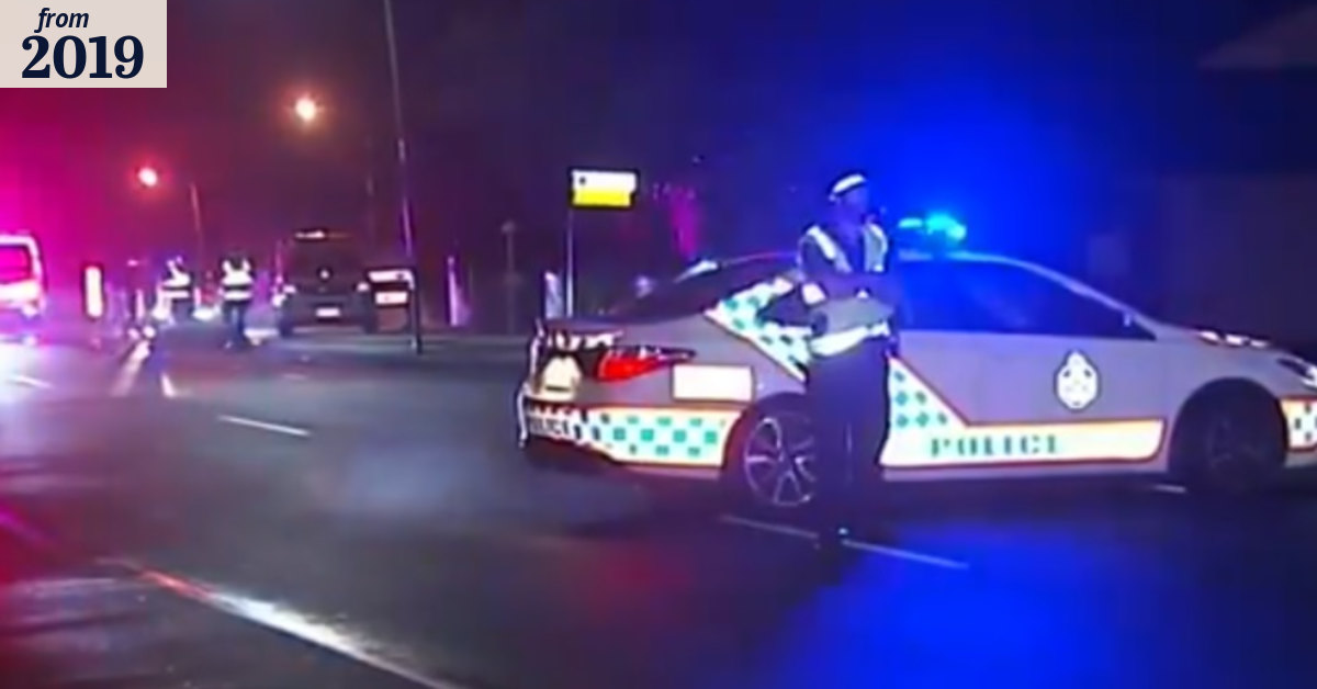 One dead, another critical after two men 'lying on road' hit by car
