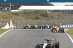 Oscar Piastri’s overtake after the restart.