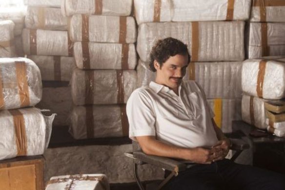 A scene from Narcos. 