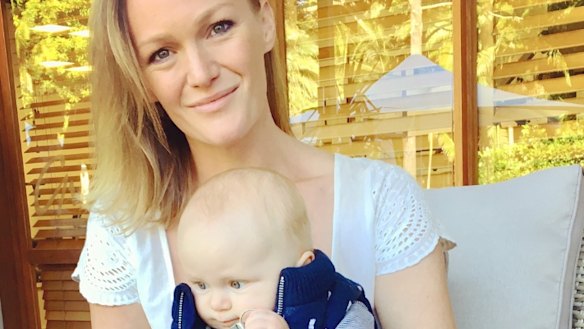 Unprepared for exercise after pregnancy: Sarah Berry.