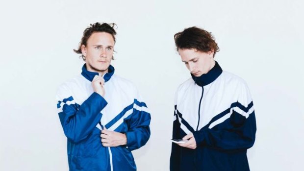 Twins Cosmo and Patrick Liney who make up duo Cosmo's Midnight are coming to Canberra. 
