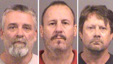 Gavin Wright, Curtis Allen and  Patrick Eugene Stein, members of a Kansas militia group who were charged with plotting to bomb an apartment building filled with Somali immigrants in Kansas.