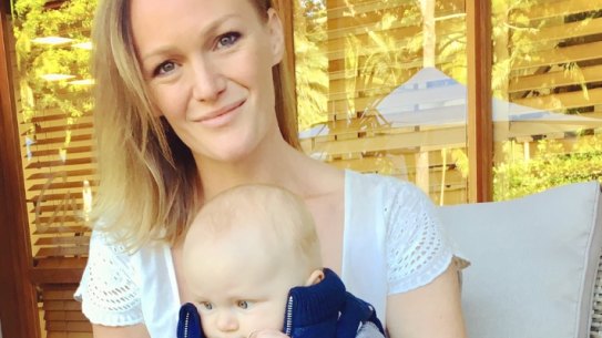 Unprepared for exercise after pregnancy: Sarah Berry.