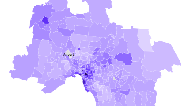 Spreading the wealth: Where Melbourne’s highest income earners live