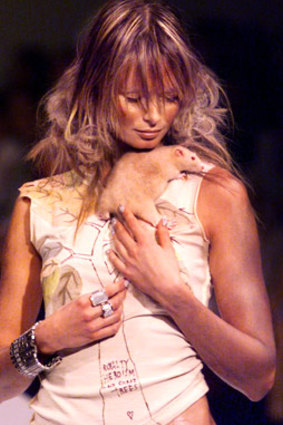 Moody co-founded Tsubi which hosted the infamous ‘ratwalk’ show at Australian Fashion Week 2001.