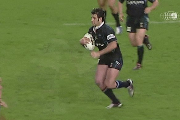 Sonny Bill Williams clashes with Joel Clinton.