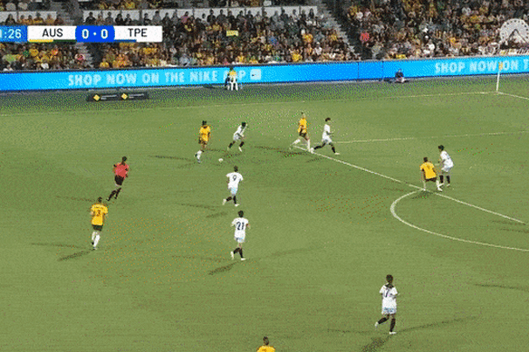 Nathan Cleary watches Mary Fowler starring for the Matildas.