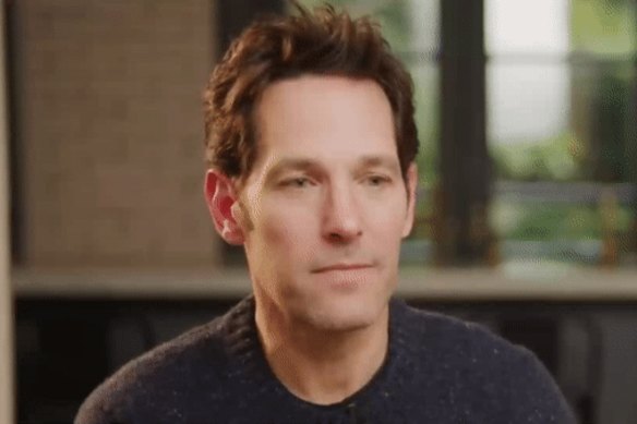 Sexy and he knows it. “I’m going to lean into it hard,” says Paul Rudd.