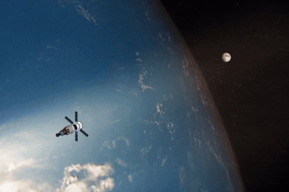 NASA Artemis I animation