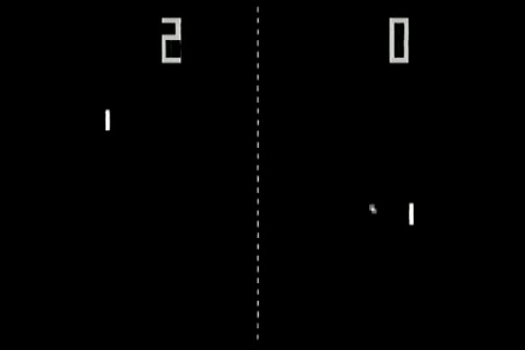 The creation of Pong spawned a gaming phenomenon.