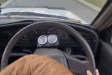 A video has been posted online of a three-year-old behind the wheel of a white ute, steering through Perth’s suburban streets.