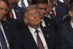Donald Trump appears to doze off during Lindsey Graham’s funeral.