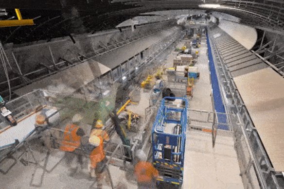 Beneath Sydney, one of the world’s largest metro rail projects faces crunch