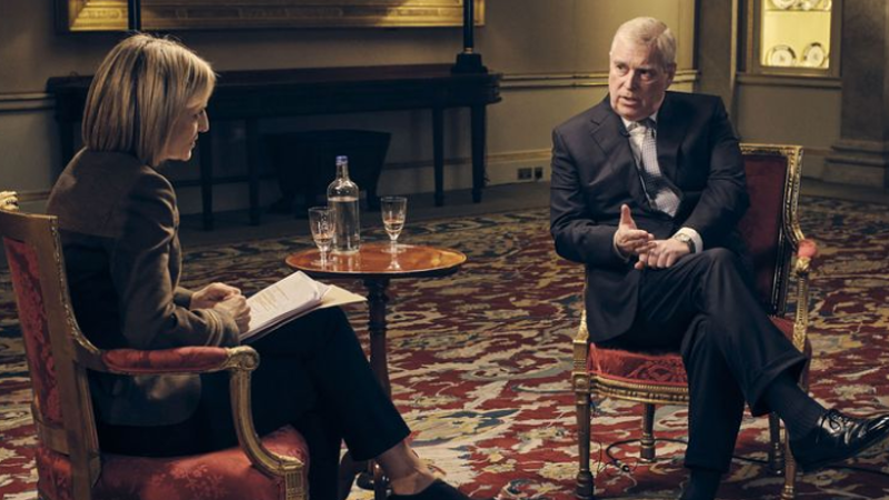 Former Duke of York’s disastrous ‘can’t sweat’ alibi planned in palace meeting days before Newsnight interview