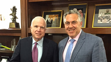 John McCain and Joe Hockey. 