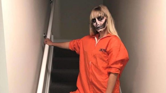 Driver posts 'hide your children' prison Halloween photo after causing ...
