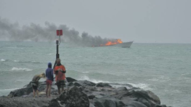 Marshall-Inman pulled Australian tourists Brendan Paterson and his son Elliot out of the water when their White Island tour boat caught fire on the way back to shore in January 2016.