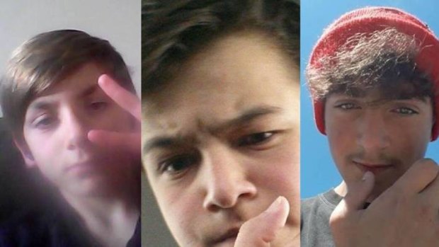 Craig Hickey-McAllister, 13, Brooklyn Taylor, 13, and Glen McAllister, 16, died in a crash after fleeing police in Christchurch.