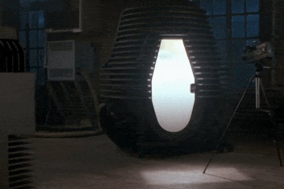 In 1986 horror The Fly, Jeff Goldblum is accidentally entangled in his teleporter with a stray insect (which he likely missed in all that dry ice).