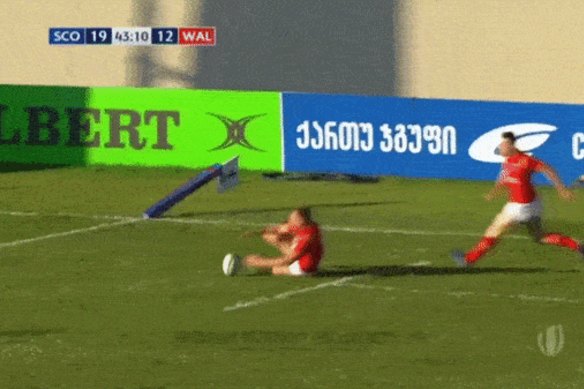 From now on extra rolling, crawling or bouncing along the ground won't be allowed.