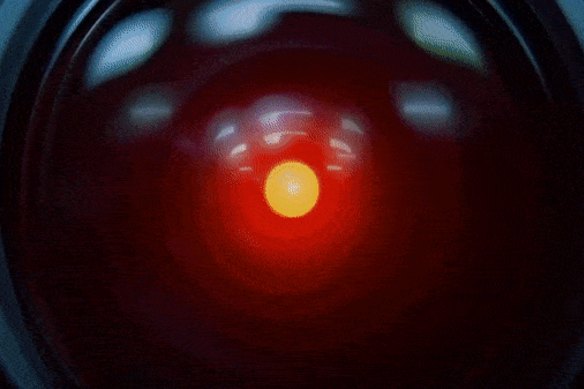 “I’m sorry, Dave, I’m afraid I can’t do that.” In the 1968 sci-fi classic 2001: <i>A Space Odyssey</i>, a computer called HAL (Heuristically programmed ALgorithmic) takes over a spaceship.