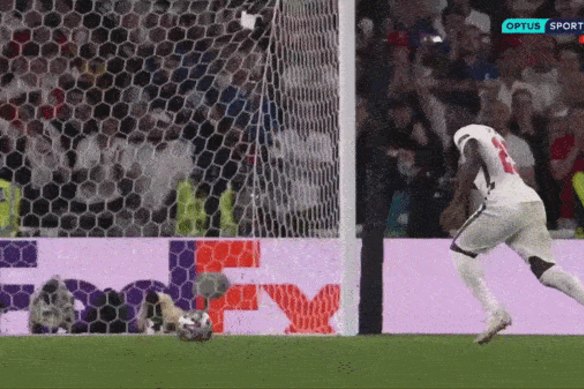 Saka’s penalty is saved by  Gianluigi Donnarumma as Italy win Euro 2020.