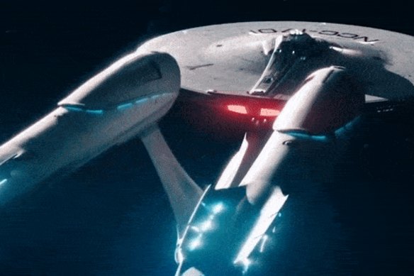 “Take us to warp, Mr Sulu”: Star Trek ships also come with a handy Warp speed function,