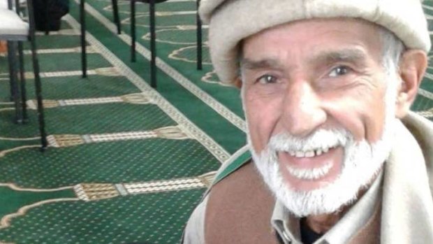 Haji-Daoud Nabi was shot while trying to shield another person from the gunman, his son says.