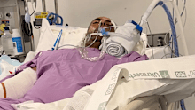 Ajay Malik is recovering in hospital after being mauled by two dogs in Brisbane.
