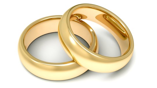 Putting a gold ring on a finger this year has got very expensive.