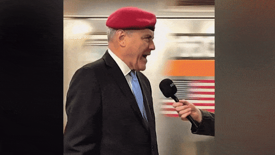 Curtis Sliwa speaks about Parramatta.