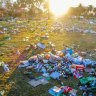 St Kilda foreshore trashed after Christmas Day partying 