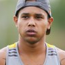 Fallen AFL recruit Dayle Garlett jailed after pants incident outside WA court