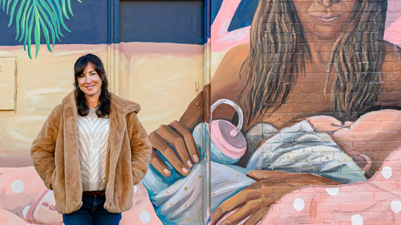 ‘It needs to change’: Instagram blocks Melbourne breastfeeding mural in several countries