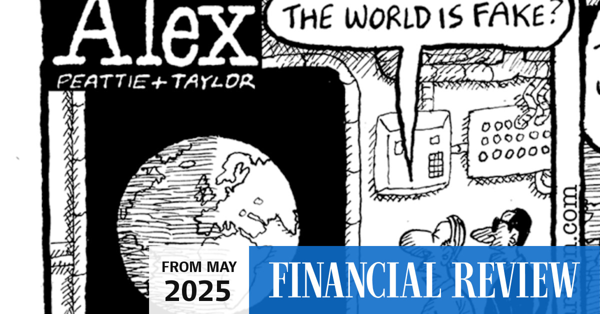 Alex cartoon retires: Farewell, conceited, boomer banker