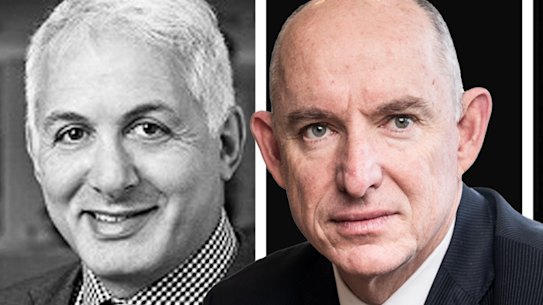 David Milo, Coalition MP Stuart Robert and John Margerison