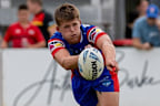 Diesel Hagan in action for Newcastle.