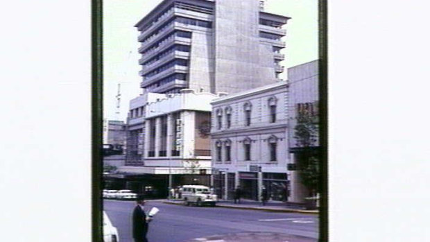 Hoyts Cinema Centre shortly after it was completed in 1969.