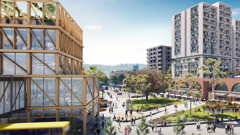 1500 homes, towers up to 39 storeys: Plans for northern Sydney shopping centre site revealed