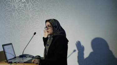 Melbourne University academic Meimenat Hosseini-Chavoshi was detained in December and has been released on bail. 