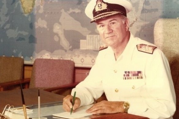 Vice-Admiral David Leach.
