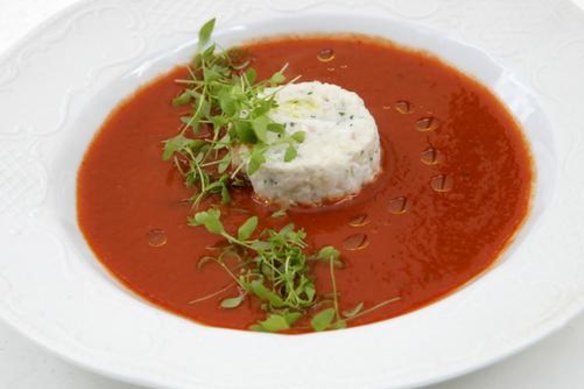 Gazpacho soup, like revenge, is best served cold.