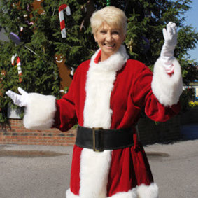 Patricia Koch, the town’s “chief elf” and the head of the Santa Claus Museum.