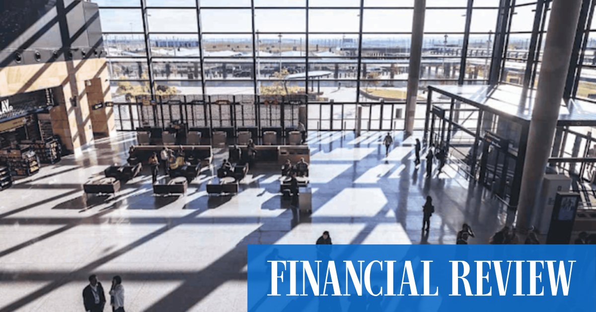 Took the first flight from Sydney's new airport. Here's what happened