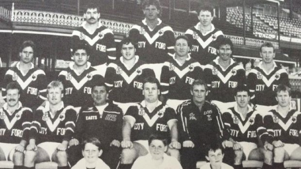 Former rugby league player John Tobin (middle row, third from right) has been jailed over one of Australia's largest cocaine shipments.