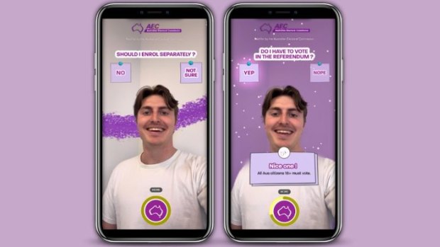 Snapchat has teamed up with the AEC ahead of this year’s referendum.