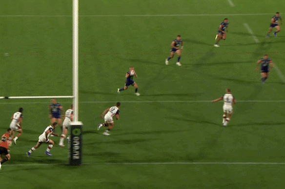 Daly Cherry-Evans and the Sydney Roosters’ right edge worked overtime in defence.